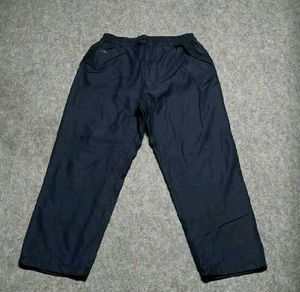 Comfortable Navy Blue Casual Pants