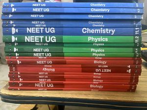 NEET UG Books - Physics, Chemistry, Biology