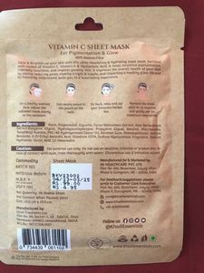 Khadi Essential Vitamin C Face Mask
