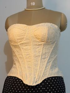 3 piece available now Boho Lace Corset Blouse