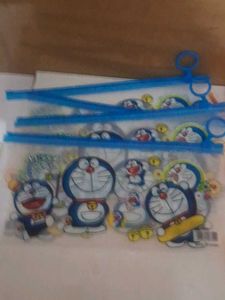 Doraemon Pencil Cases - Set of 5