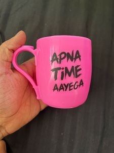 Pink 'Apna Time Aayega' Mug