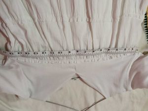 Chic White Tiered Bell Sleeve Top korean