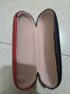 Red &amp; Black Hard Glasses Case