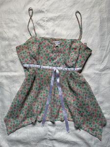 Floral Chiffon Camisole Top