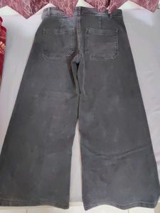 Wide Leg Denim Pants