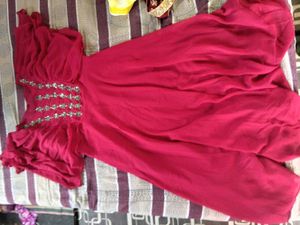 Stunning Red Ethnic Gown