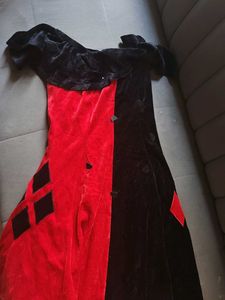 Harley Quinn cocktail dress cosplay costume