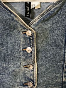 H&amp;M denim top