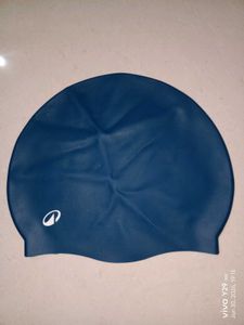 Blue Swim Cap