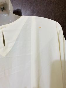 Embroidered Cream Tunic
