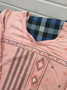 Peach Kurta