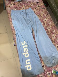 Light Blue Wide Leg Lounge Pants