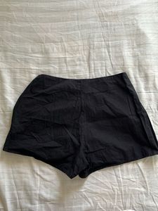 Chic Black Skort