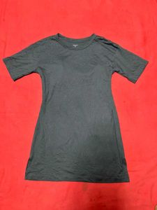 Grey Bodycon T-Shirt Dress