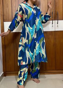 Stylish Printed Kurta Set