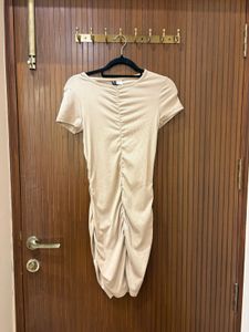 Ruched Bodycon Mini Dress