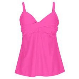 Bright Pink Halter Bikini Top