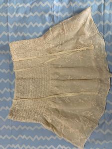 Boho Lace Mini Skirt