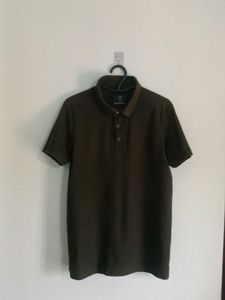 Men's Olive Green Polo Shirt