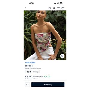 Bandeau top &amp; Surprise gift❤️