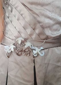 Elegant Satin Evening Gown