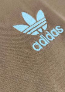 Adidas Brown 1/4 Zip Polo T-Shirt