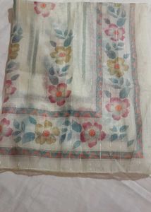 Elegant Floral Print dupatta