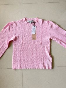 Forever New Textured Mia Pointelle Knit Jumper