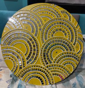 Decorative Mirror LIPPAN Wall Art