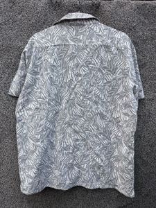 Palm Leaf Print Casual Shirt