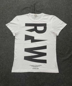 G-Star RAW Big Logo Graphic White T-Shirt