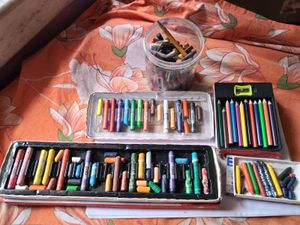 oil pastel color