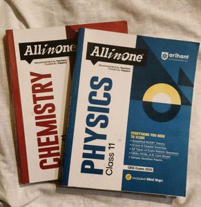 All in One Physics & Chemistry Books Class 11