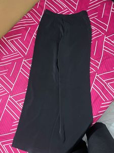 Classic Black Wide-Leg Pants