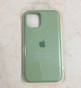 IPhone 11Pro Silicone Cover Case Mint Green Colour