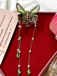 Japanese Fairycore Side butterfly Claw Clip 💚