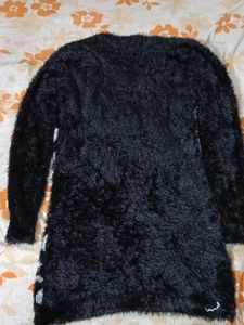 Black Sweater Female S Size Very Good