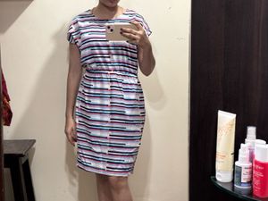 Striped Casual Dress