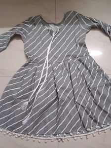Grey Tunic For Girls