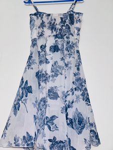 Blue Floral Sundress