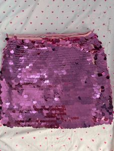Sparkly Purple Sequin Skirt
