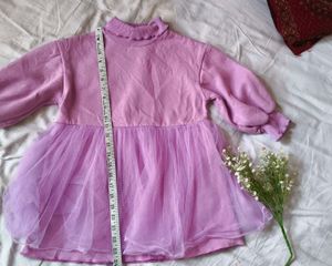 Very Cute &amp; Beautiful Net Frock