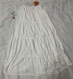 Boho Tiered Maxi Skirt