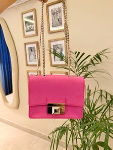 Furla Pink Crossbody Bag Check Details