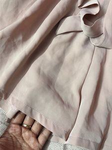 Pleated High-Waisted Shorts with Belt &amp; pocket