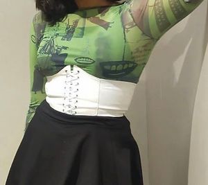 Chic White Corset