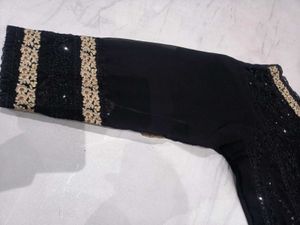 Elegant Black Kurta Set with Dupatta