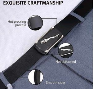 Brand New Jaguar Silver Leather Belt