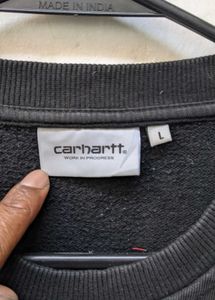 Carhartt Black Crewneck Sweatshirt